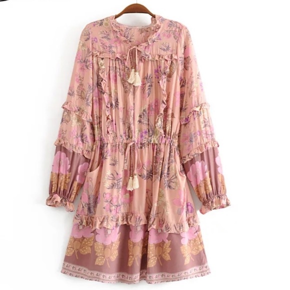 Kiki Boho Gypsy Dress - Picture 4 of 6